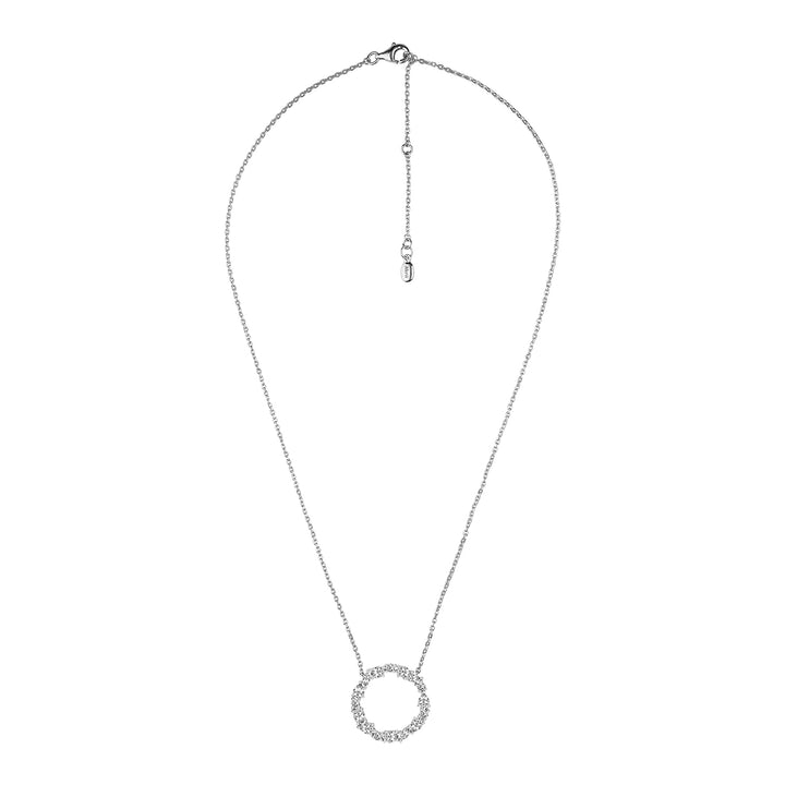 221N0302-01_Merii_LIBERTY__LIBERTY_cluster_Necklace_Sterling_silver_and_Rhodium_Plated