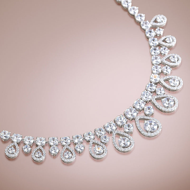 221N0366-01-Silver-with-100-facets-CZ-victoria-teardrop-necklace