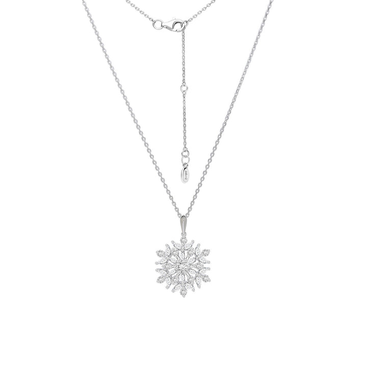 221N0382-01-Merii-Silver-marquise-cut-cz-snowflake-pendant-with-chain-necklace