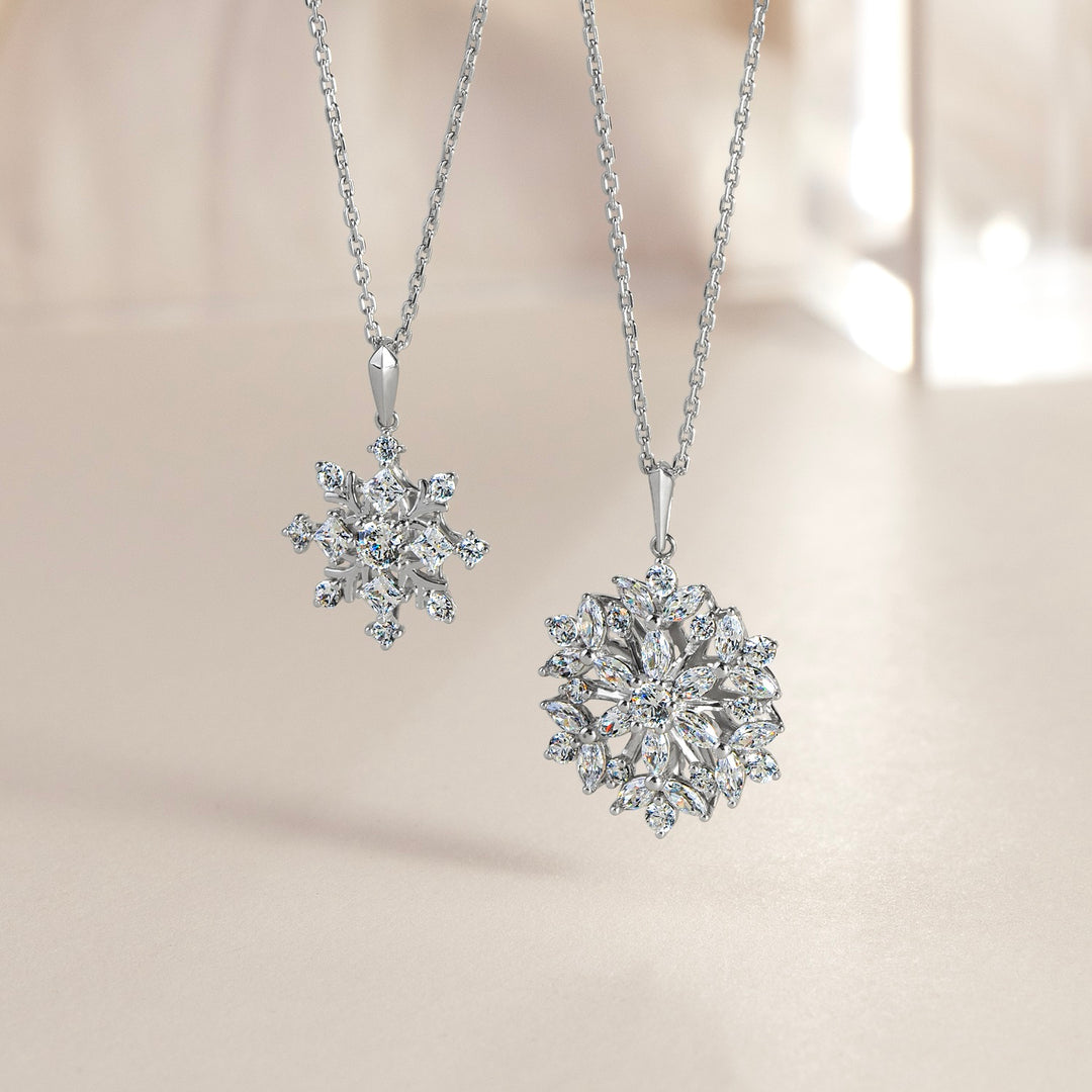 221N0382-01-Merii-Silver-marquise-cut-cz-snowflake-pendant-with-chain-necklace