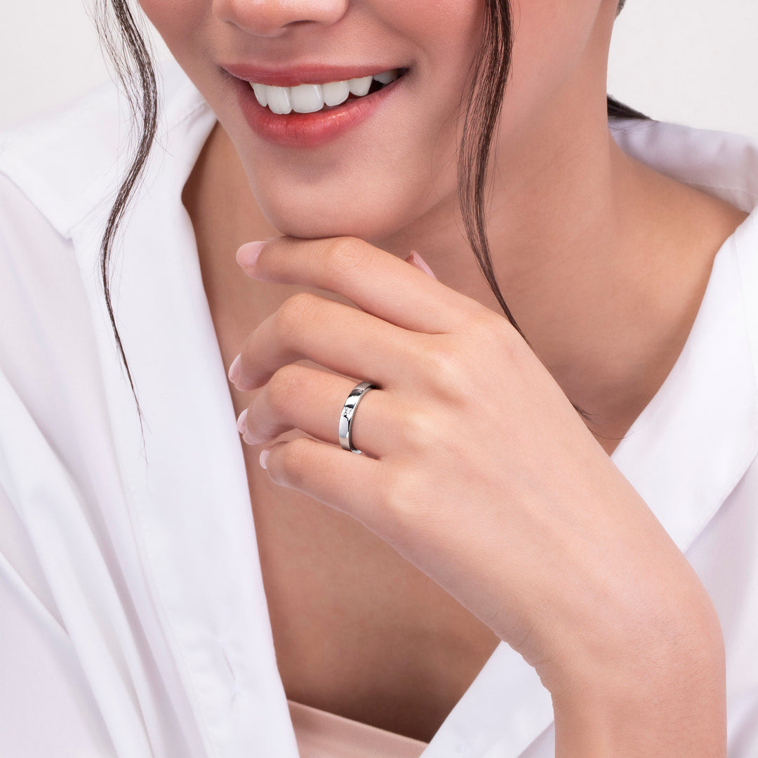 221R0162-01-5_Couple_Ring_925_Sterling_silver_cubic_zirconia_princenss_cut_ring_0.15_Ct.