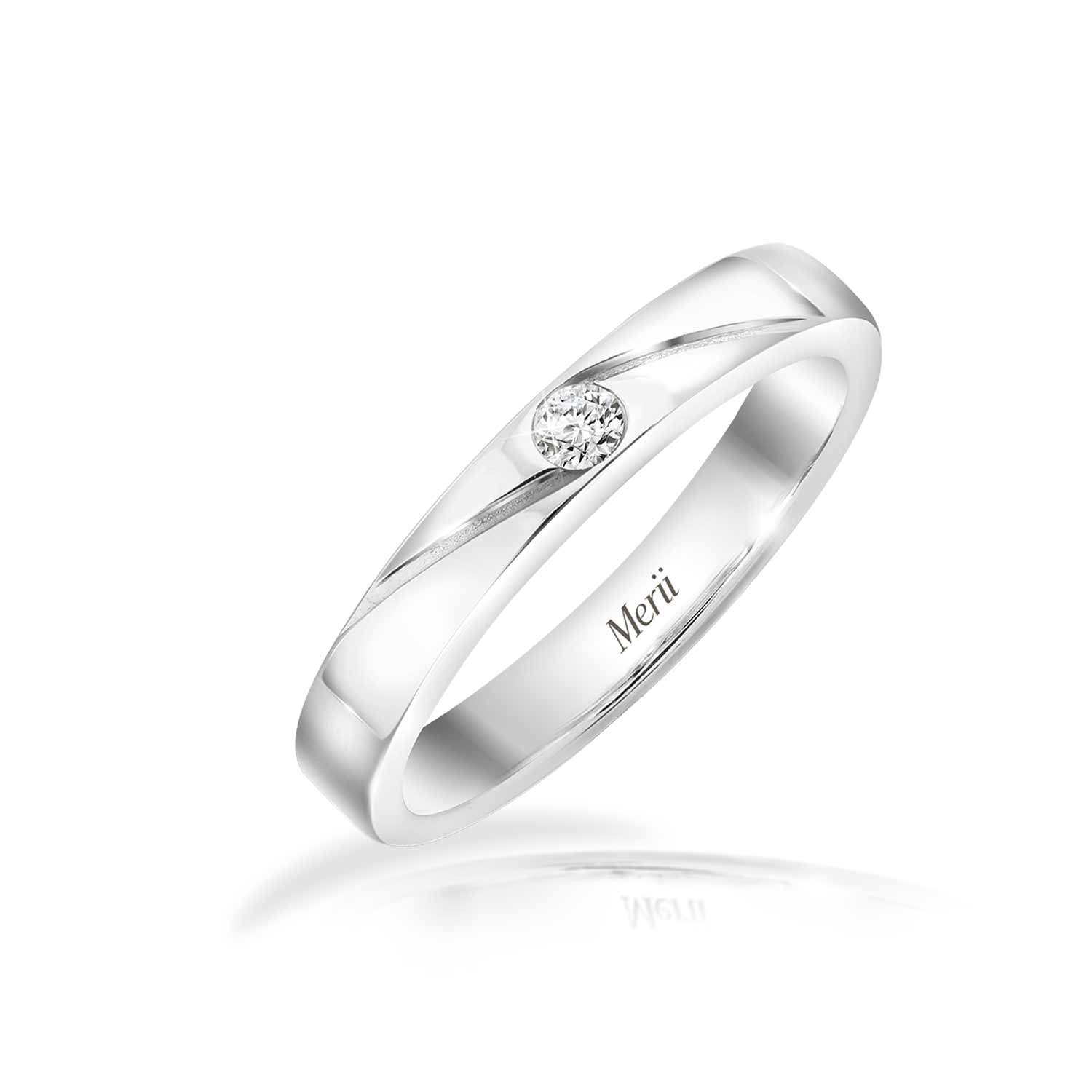 Malabar silver couple rings shop