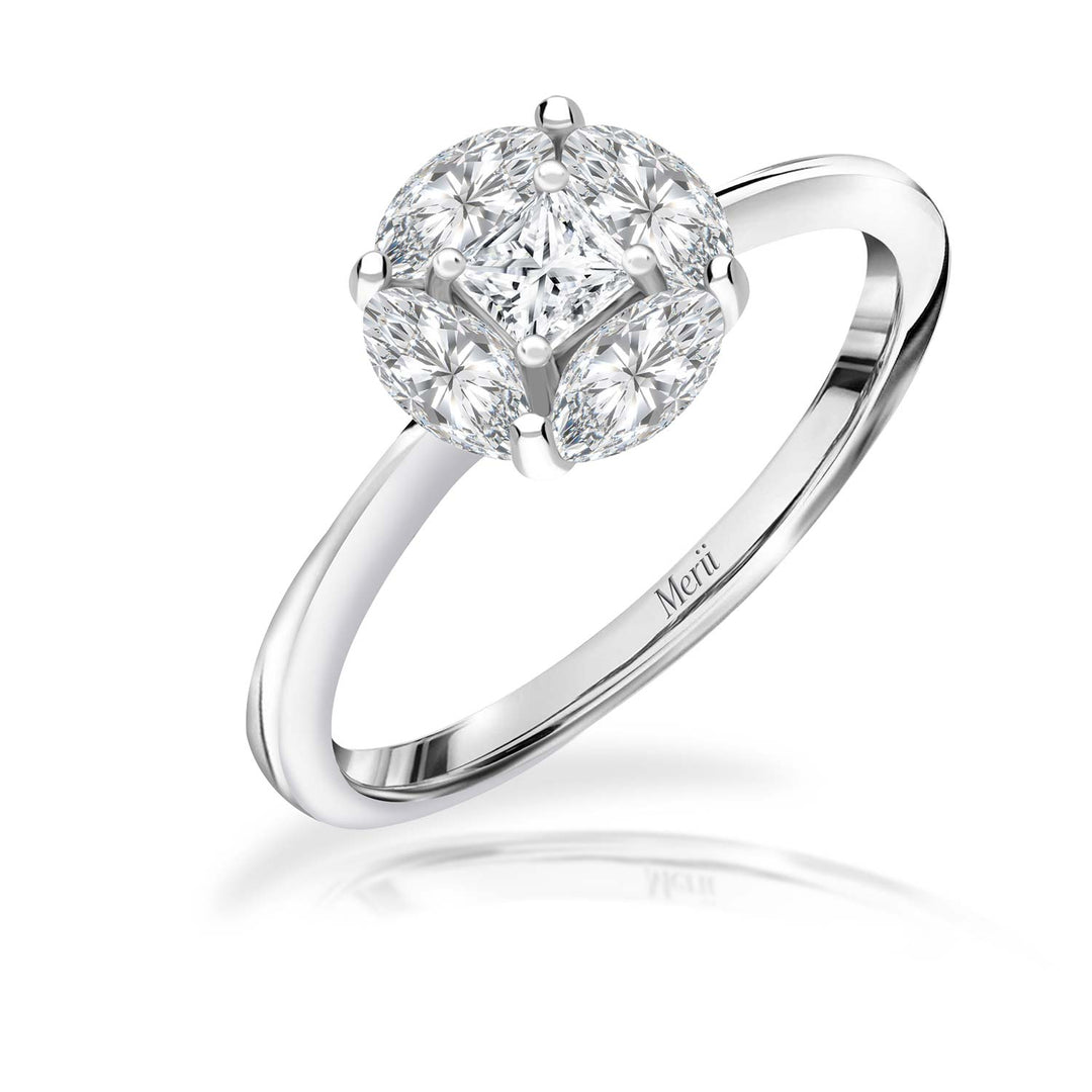 221R0399-01_925 Sterling Silver Modern Classic CZ Ring