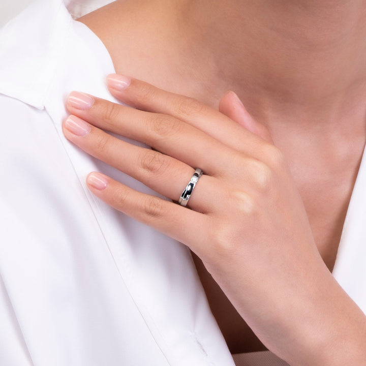 221R0443-01-5_Couple_Ring_925_Sterling_silver_cubic_zirconia_promise_ring_(0.12_Ct.)_2.50_mm.