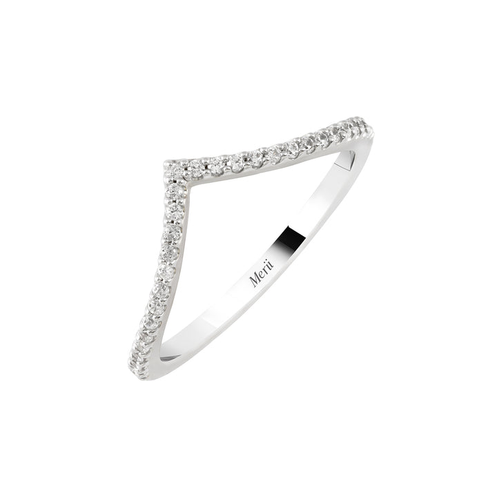 221R0460-01-5_Merii_Stackable__Classic_D-line_Ring_Sterling_Silver_with_Cubic_Zirconia