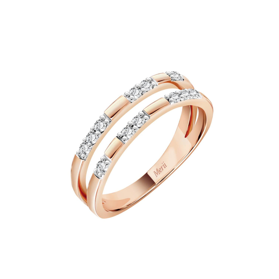 221R0483-01-5_Memento_Minimal_ring_two_line_cubic_zirconia_Sterling_silver_and_Rose_gold_Plated
