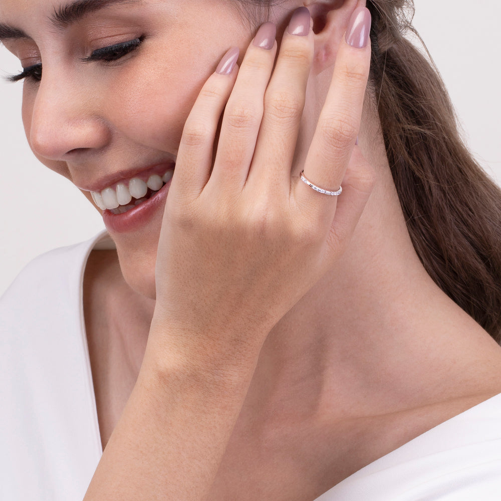 221R0487-01-5_Memento_Ring_minimal_D-line_cubic_zirconia_Sterling_silver_and_Rhoduim_Plated