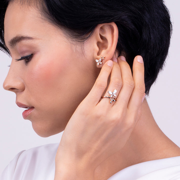 221R0488-01-5_Papillon_Rose_gold_plated_sparkly_vertical_double_butterflies_ring