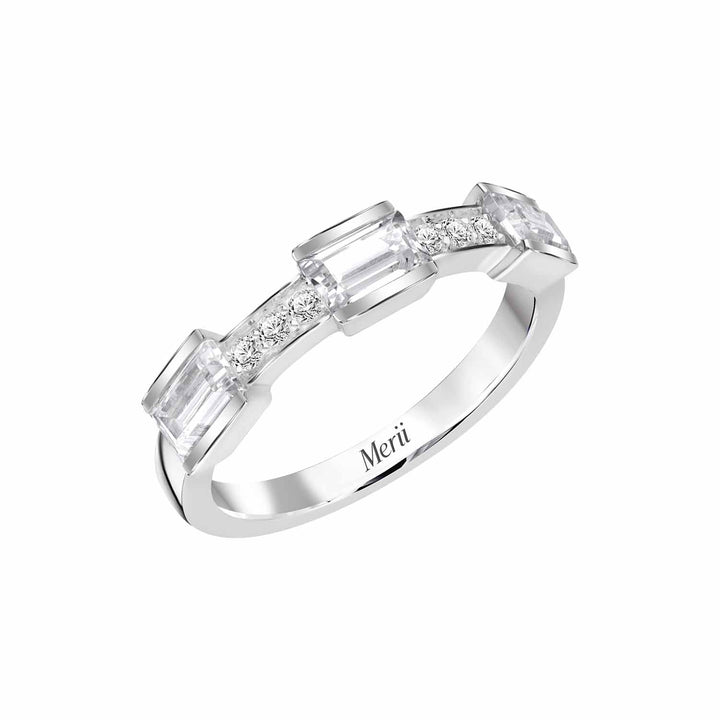 221R0496-01-5_Quadri_925_Sterling_silver_baguette_channel_&_prong_set_cubic_zirconia_ring