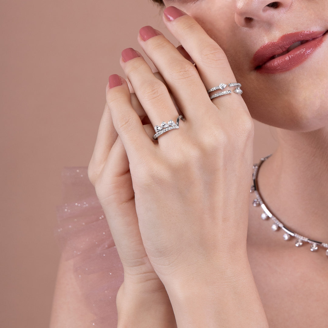 221R0502-01-Silver-pear-cut-cz-wishbone-eternity-ring