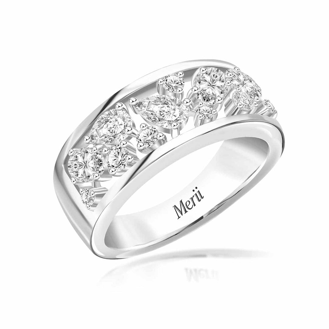 221R0520-01-Silver-multi-fancy-cut-cz-cluster-band-ring