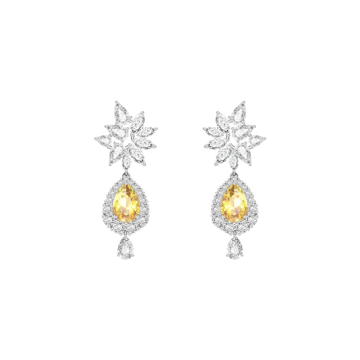 225E0244-01_Silver_CZ_leaf_dangle_earrings