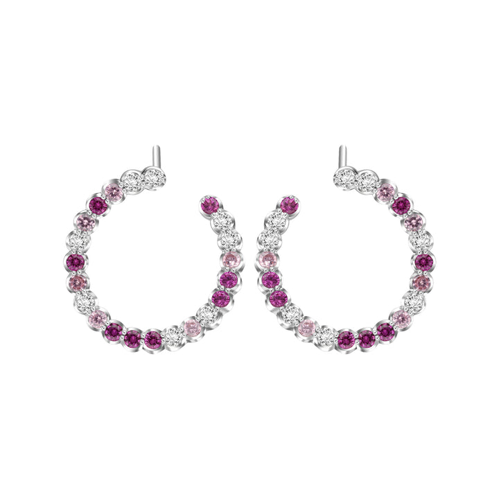 225E0257-02_Merii_Candy_Land__Cubic_Zirconia_pink_tone_earrings_Sterling_silver_and_Rhodium_Plated