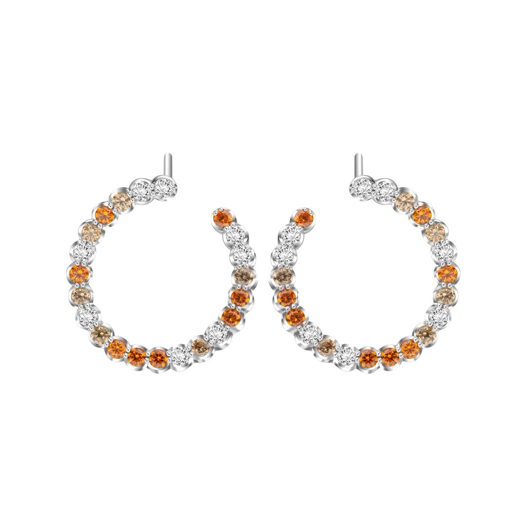 225E0257-03_Merii_Candy_Land__Cubic_Zirconia_Champagne_tone_earrings_Sterling_silver_and_Rhodium_Plated