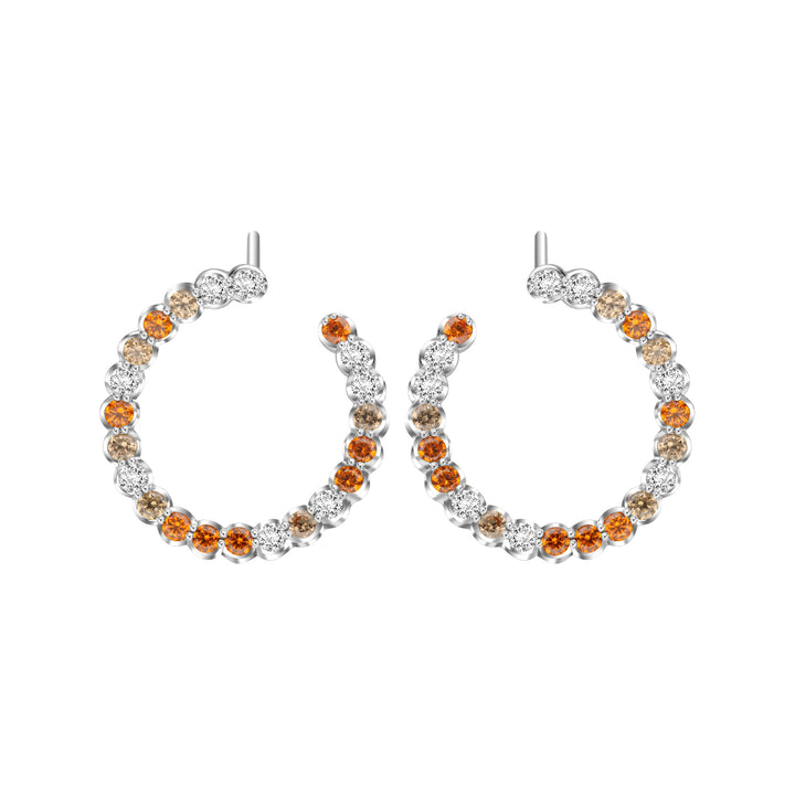 225E0257-03_Merii_Candy_Land__Cubic_Zirconia_Champagne_tone_earrings_Sterling_silver_and_Rhodium_Plated