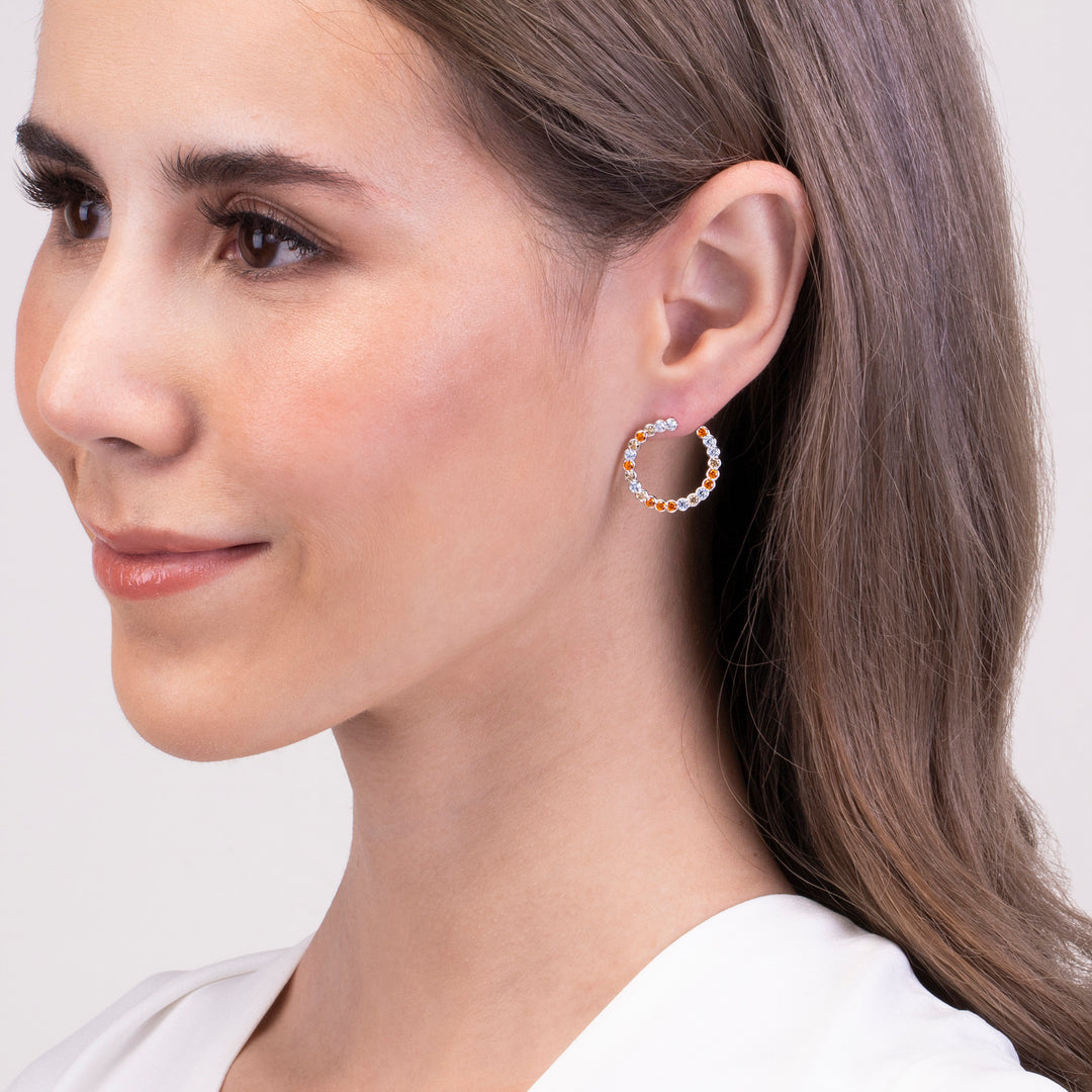 225E0257-03_Merii_Candy_Land__Cubic_Zirconia_Champagne_tone_earrings_Sterling_silver_and_Rhodium_Plated