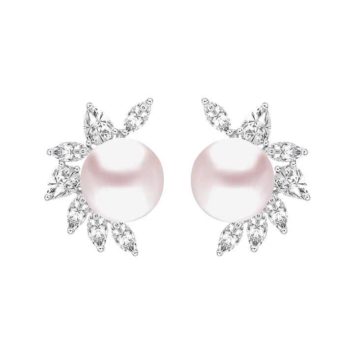 225E0262-01_Classic_Pearl_Rhodium_plated_925_sterling_silver_freshwater_pearl_whith_cubic_zirconia_stud_earrings_(6.23_mm.)