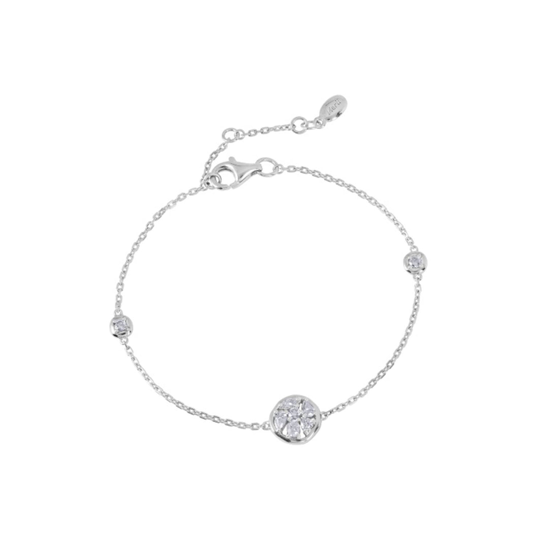 221L0270-01_Merii_LIBERTY_LIBERTY_cluster_Bracelet_Sterling_silver_and_Rhodium_Plated