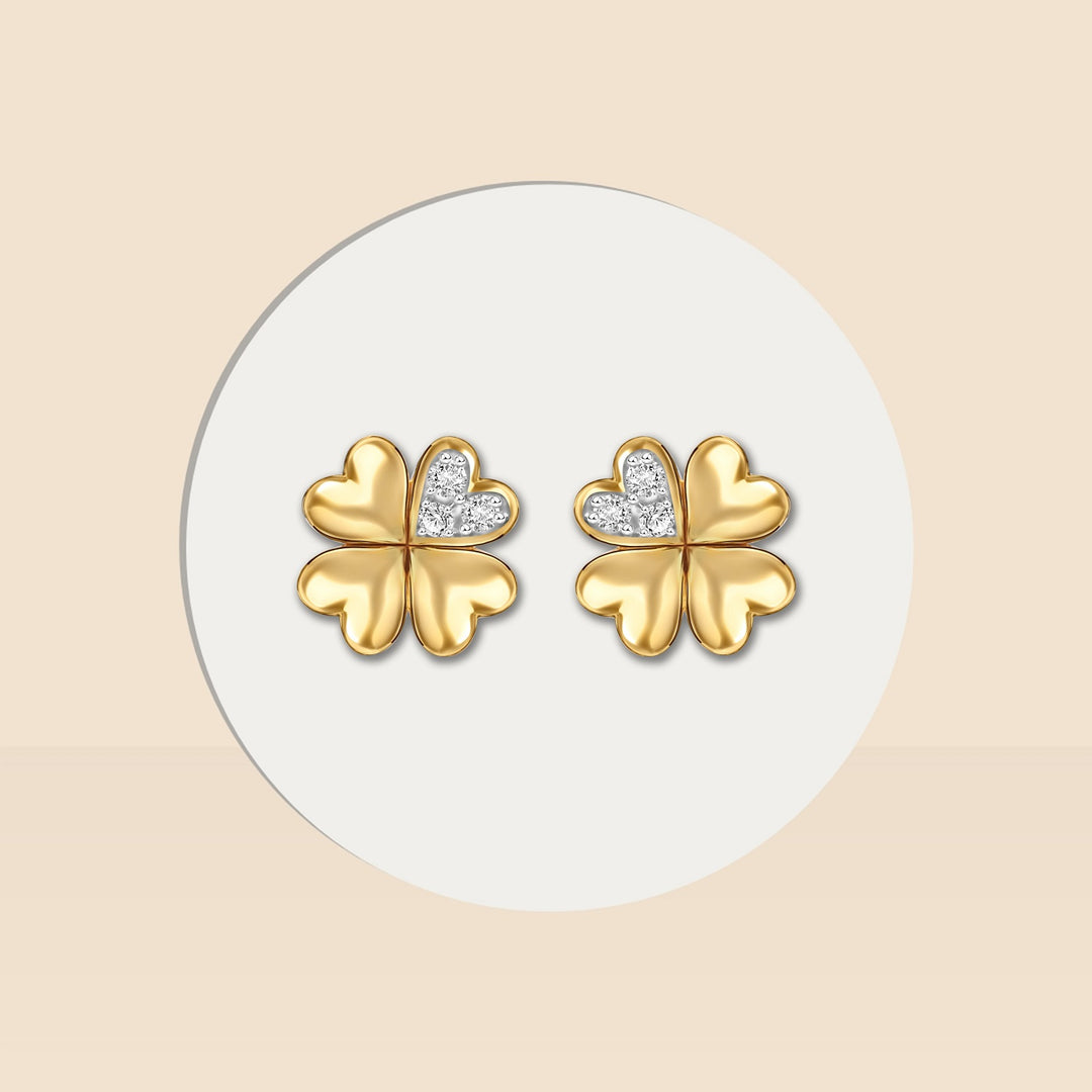 221E0609-01_Lucky-clover-silver-gold-plated-with-cz-clover-stud-earrings