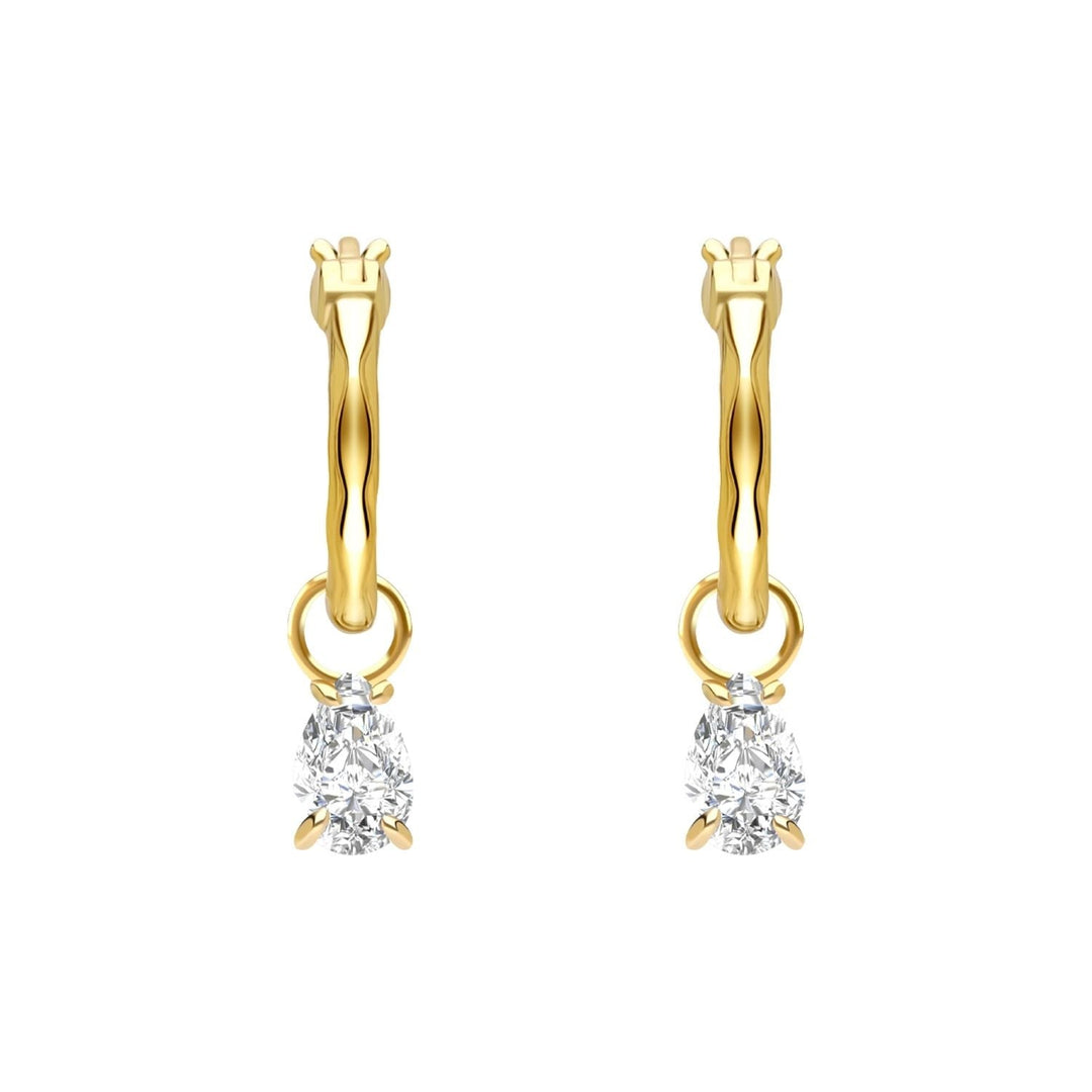 221E3930-01-Little-Piece-of-Me-23K-Gold-Plated-Silver-Pear-Cut-CZ-Drop-Hoop-Earrings
