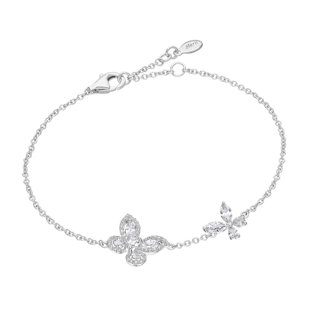 221L0303-01-Papillon-silver-with-marquise-cz-two-glasswing-butterfly-bracelet_1
