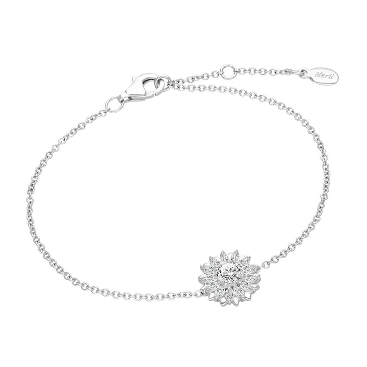 221L0308-01-silver-rhodium-plated-CZ-sunflower-charm-bracelet