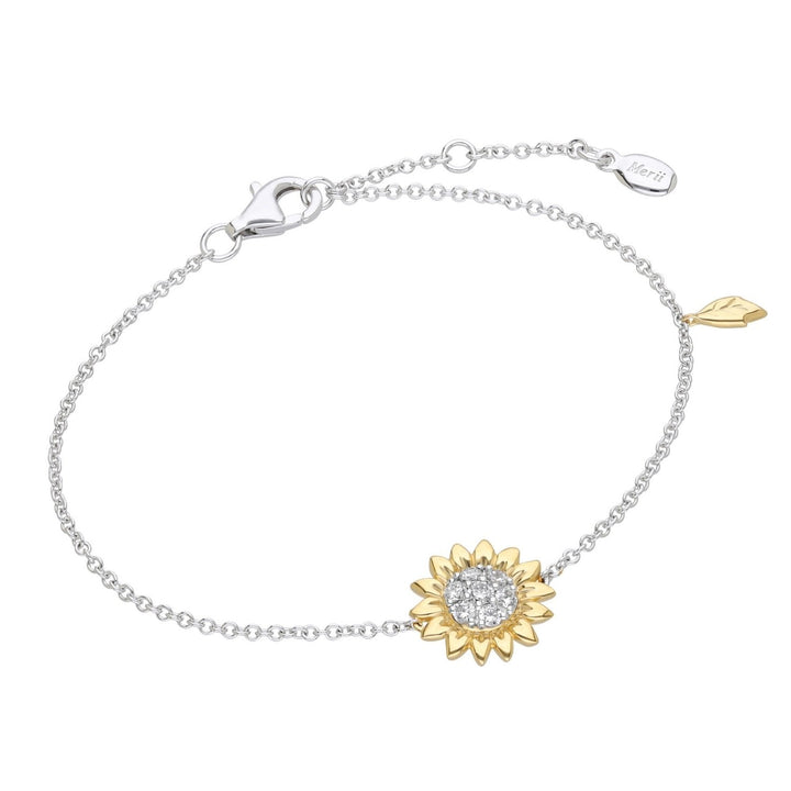 221L0309-01-silver-gold-plated-CZ-sunflower-bracelet