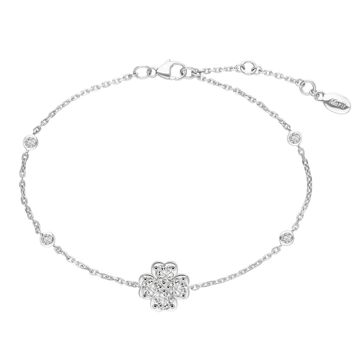 221L0319-01-Lucky-Clover-Silver-Rhodium-Plated-White-CZ-Clover-Bracelet