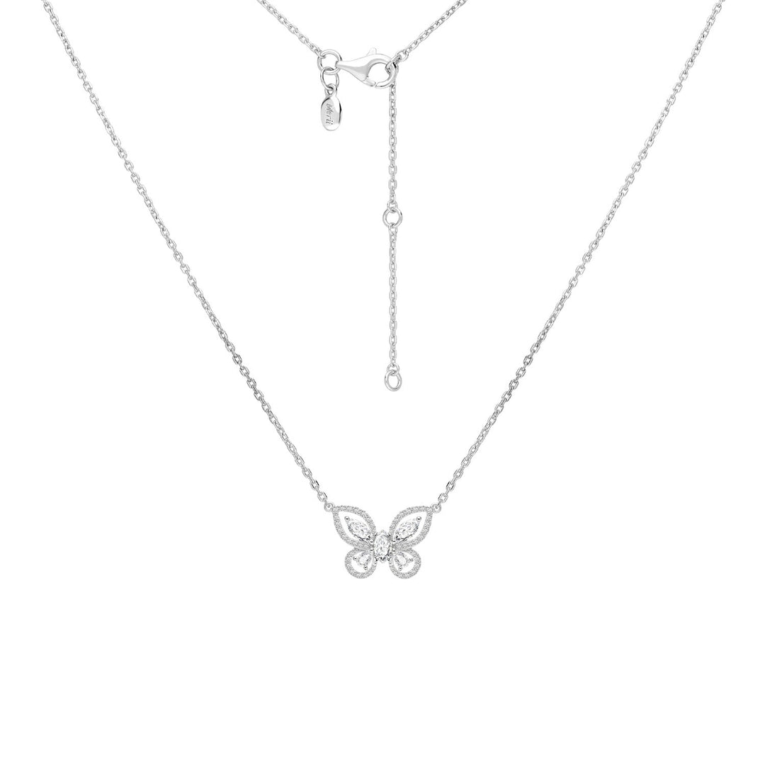 221N0393-01-Papillon-silver-with-marquise-cz-glasswing-butterfly-necklace_1