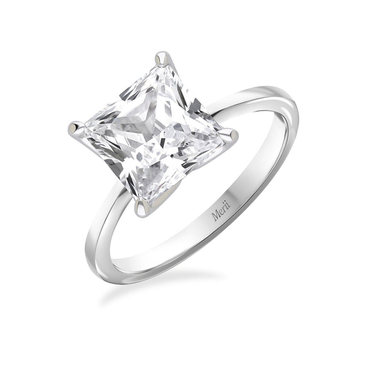 221R0571-01-Silver-8mm-Princess-Cut-CZ-Solitaire-Ring