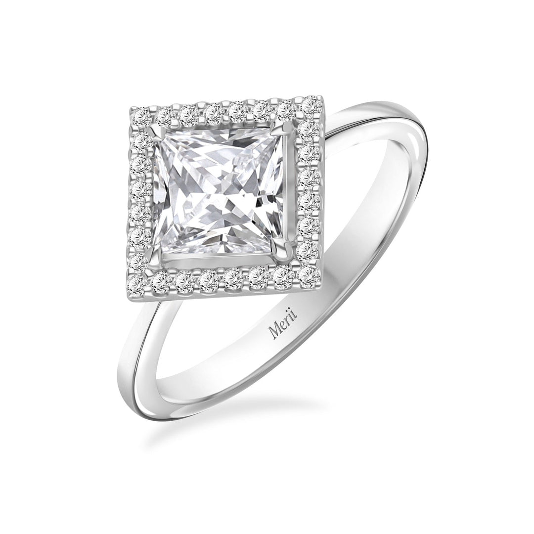 221R0573-01-Silver-Lozenge-Design-Princess-Cut-CZ-Halo-Ring