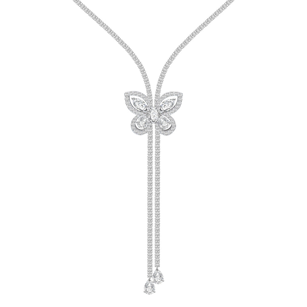 221N0391-01-Papillon-silver-with-marquise-cz-long-drop-glasswing-butterfly-necklace_3
