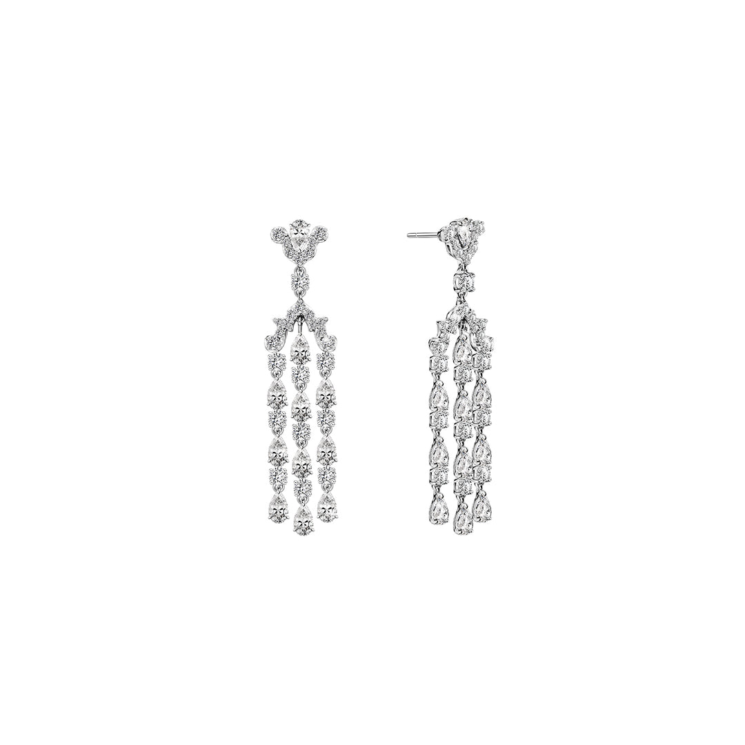 221E0332-01_Merii_Decorum__Art_Deco_Style_Cubic_Zirconia_Long_Chandelier_Earrings_Sterling_silver_and_Rhodium_Plated