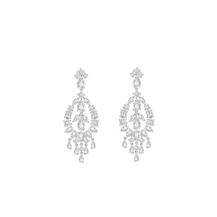 221E0365-01_Silver_CZ_chandelier_earrings