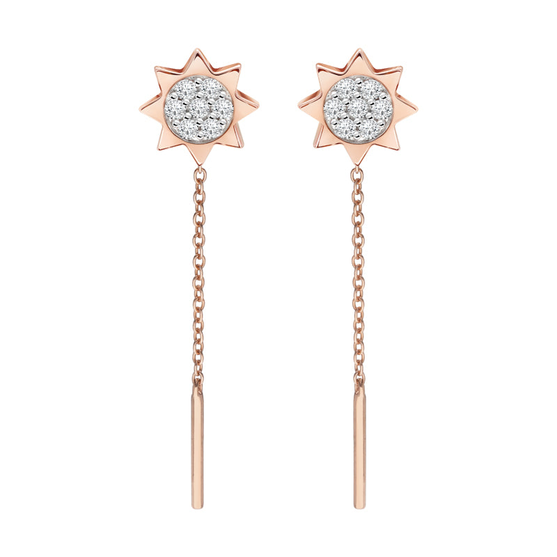 221E0424-01_Memento_Sun_threader_earrings_with_Sterling_silver_and_Rose_gold_Plated