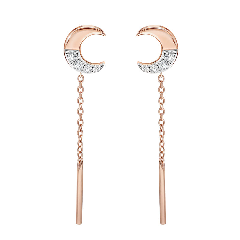 221E0425-01_Memento_Moon_threader_earrings_with_Sterling_silver_and_Rose_gold_Plated
