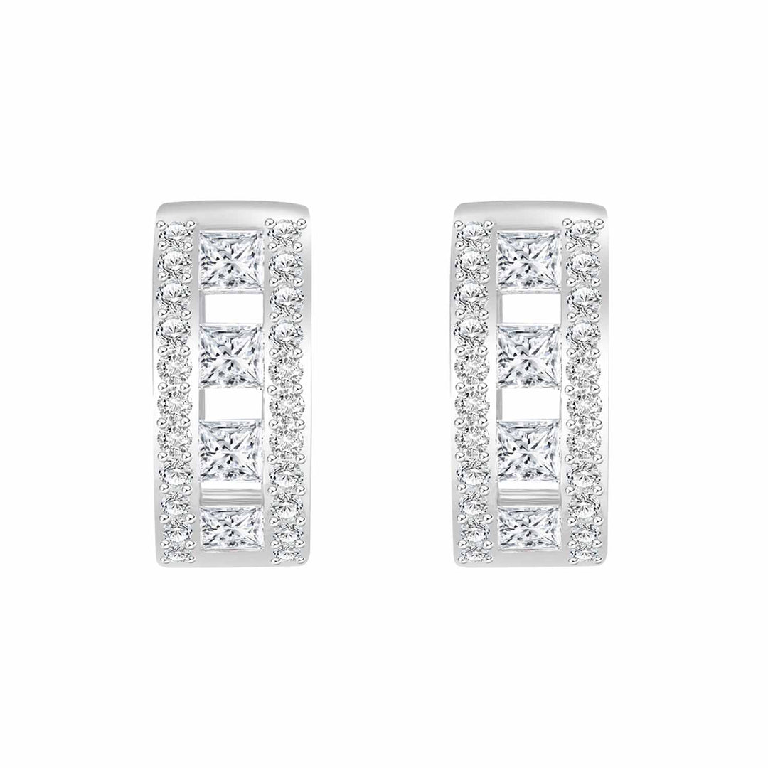 221E0460-01-Silver-Princess-cut-cz-oval-hoop-earrings