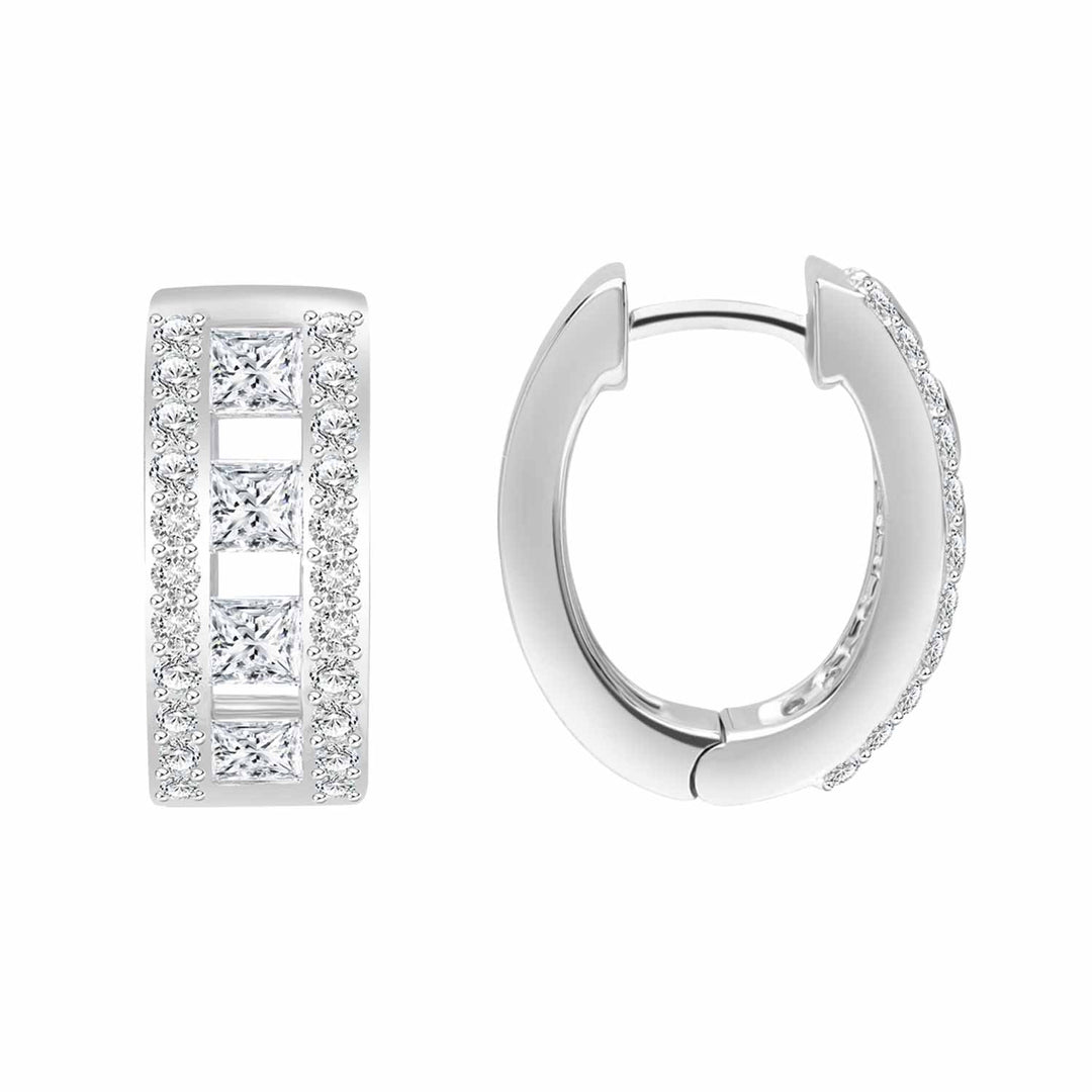 221E0460-01-Silver-Princess-cut-cz-oval-hoop-earrings