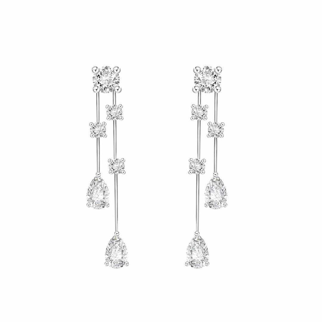 221E0465-01-Silver-pear-cut-cz-drop-earrings