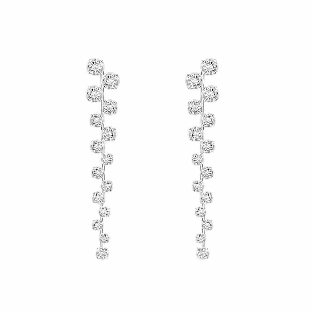 221E0466-01-Silver-pear-cut-cz-drop-earrings