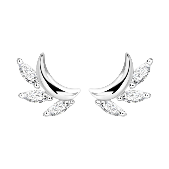 221E0497-01-221E0511-01-Silver-CZ-sun-shape-stud-earrings