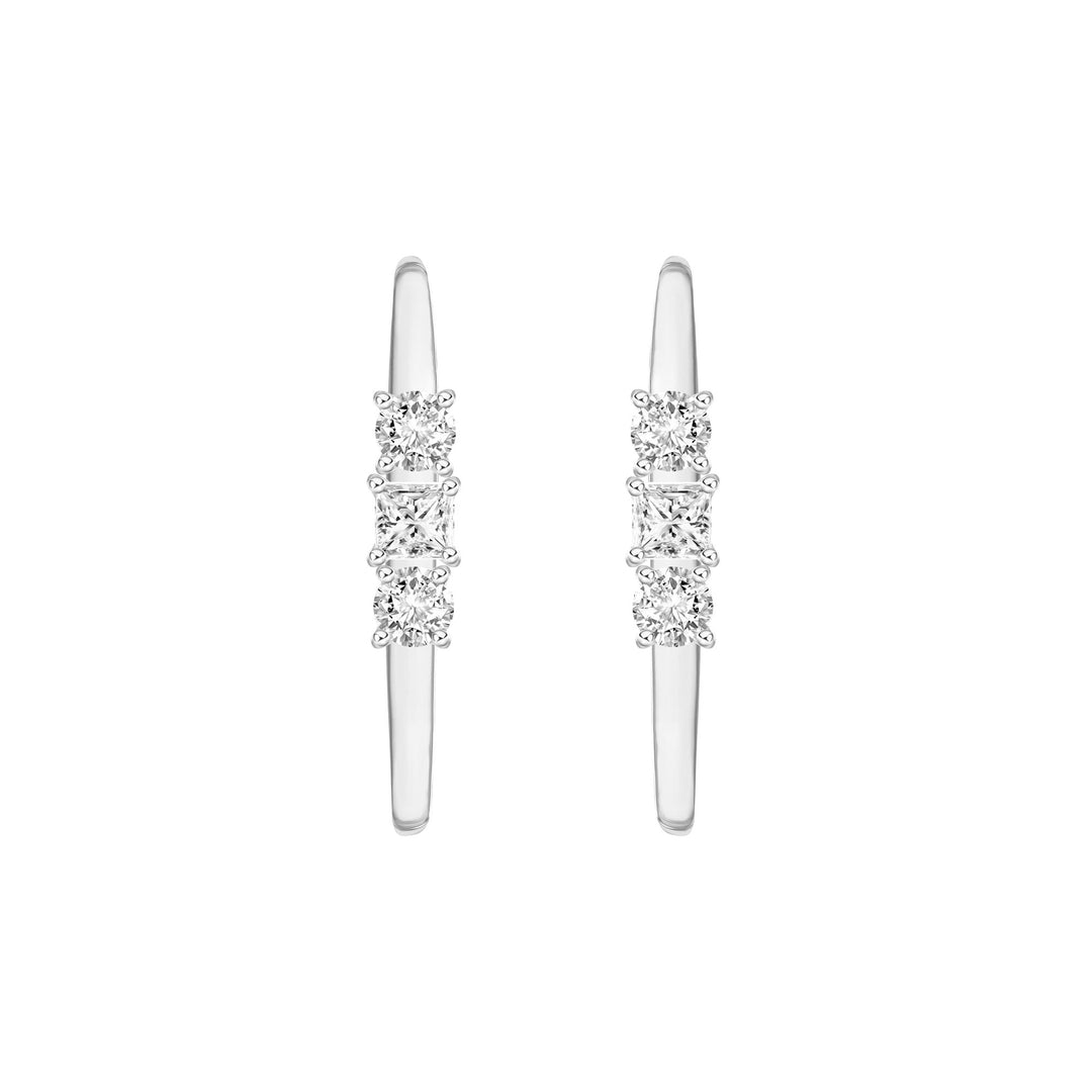 221E0500-01-Silver-CZ-star-cuff-stud-earrings