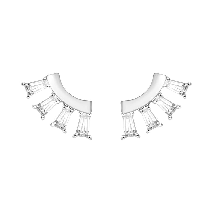 221E0503-01-Silver-CZ-curved-geometric-stud-earrings