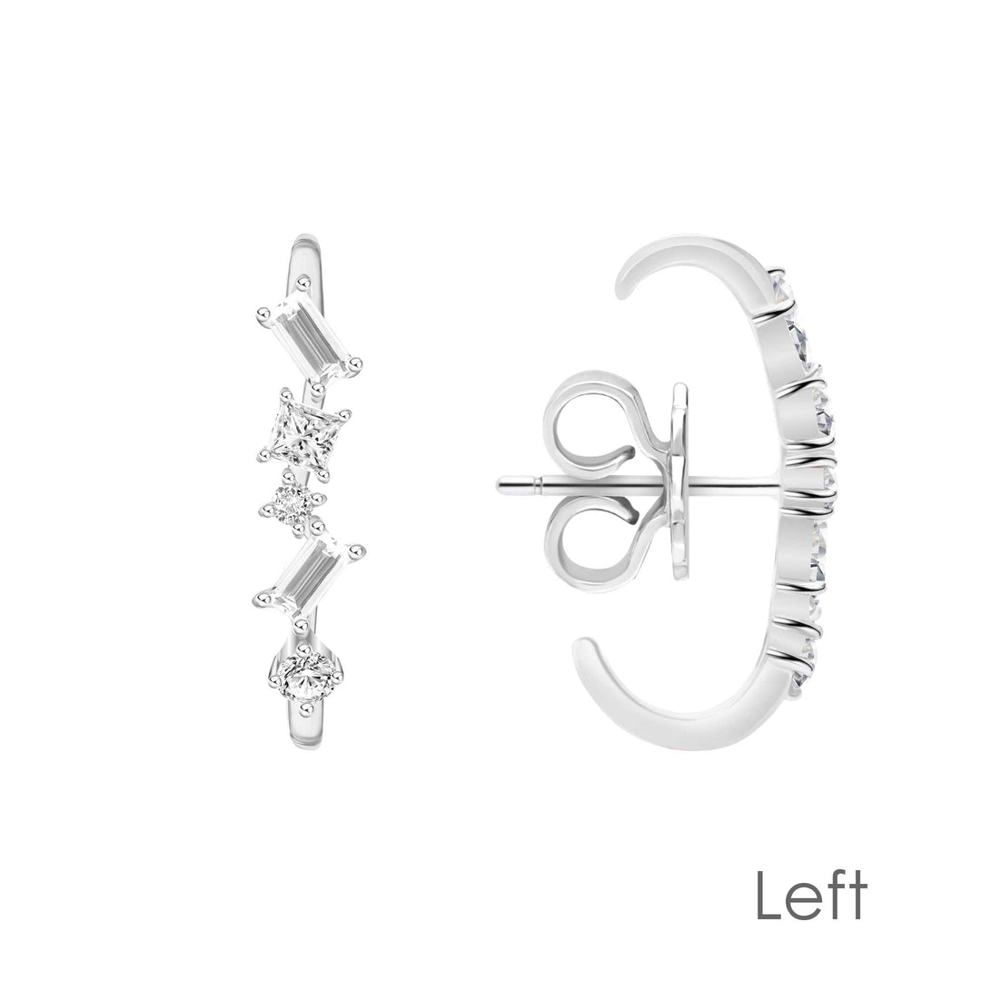 221E0510-01-221E0519-01-Silver-CZ-stackable-star-cuff-stud-earrings