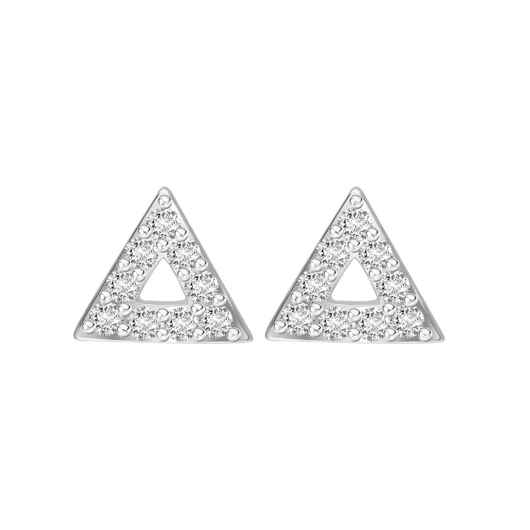221E0551-01-Merii-Silver-CZ-triangle-cluster-stud-earrings
