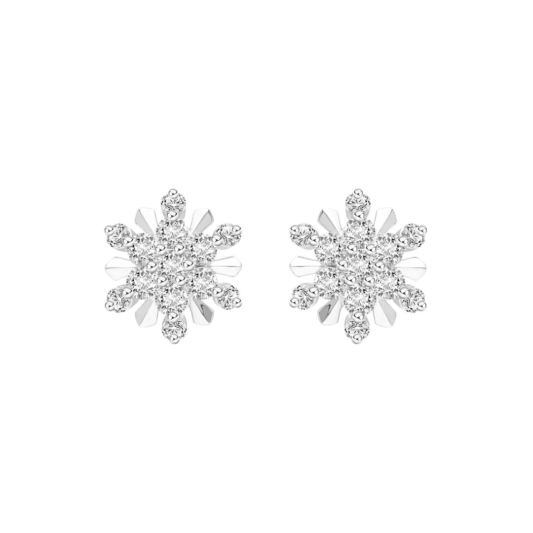221E0567-01-Merii-Silver-with-round-cut-cz-snowflakes-stud-earrings