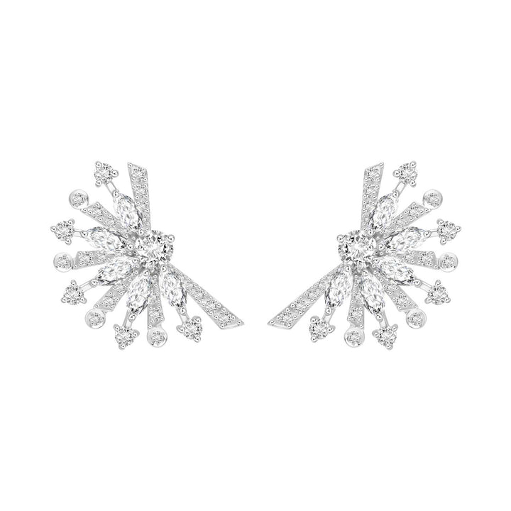 221E0568-01-Merii-Silver-with-marquise-cut-cz-snowflakes-stud-earrings