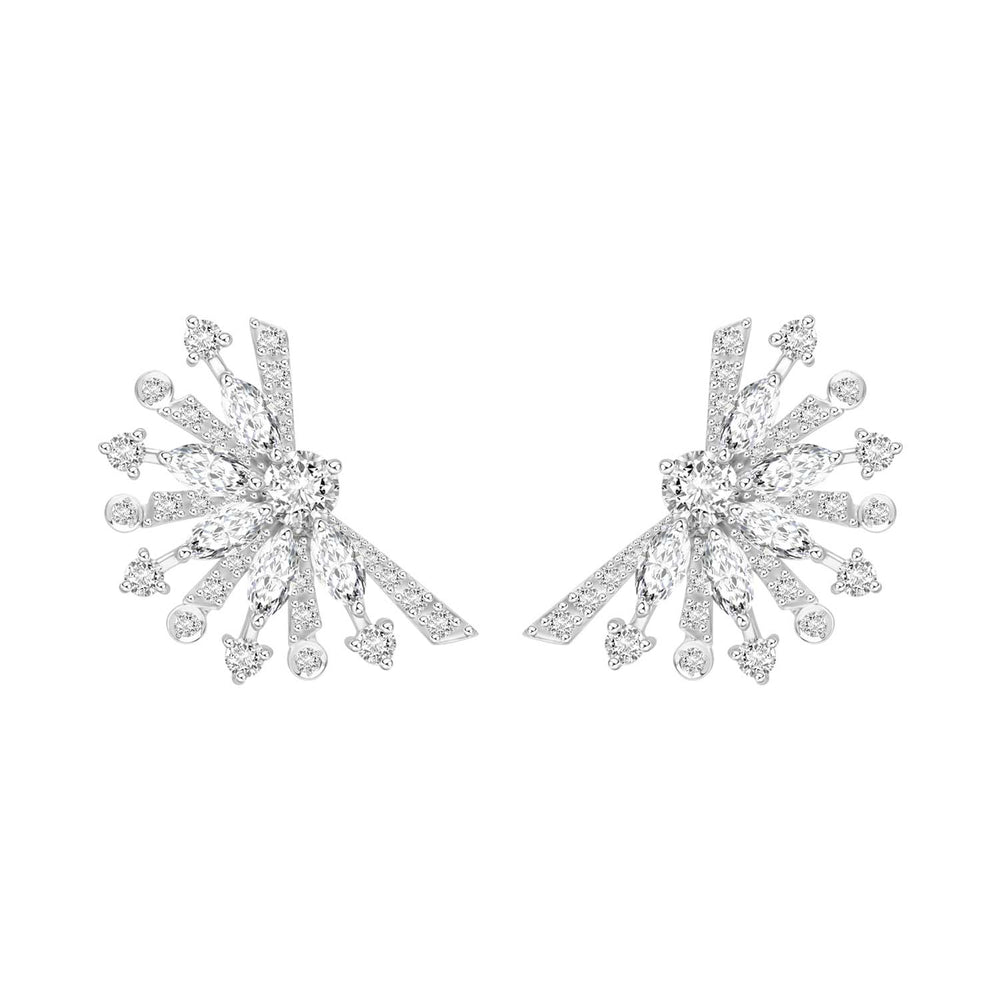 221E0568-01-Merii-Silver-with-marquise-cut-cz-snowflakes-stud-earrings