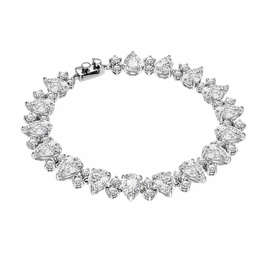 221L0242_01_Silver_cz_pear_shape_sparkling_bracelet