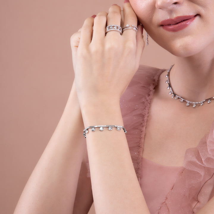 221L0287-01-Silver-round-cut-cz-bridal-chain-bracelet